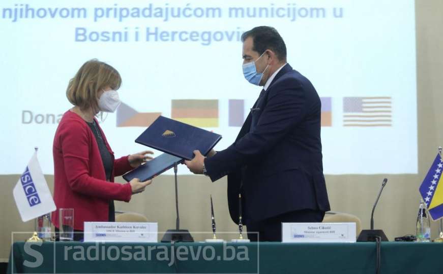 OSCE ulaže 2,5 miliona eura u poboljšanje kontrole naoružanja u BiH